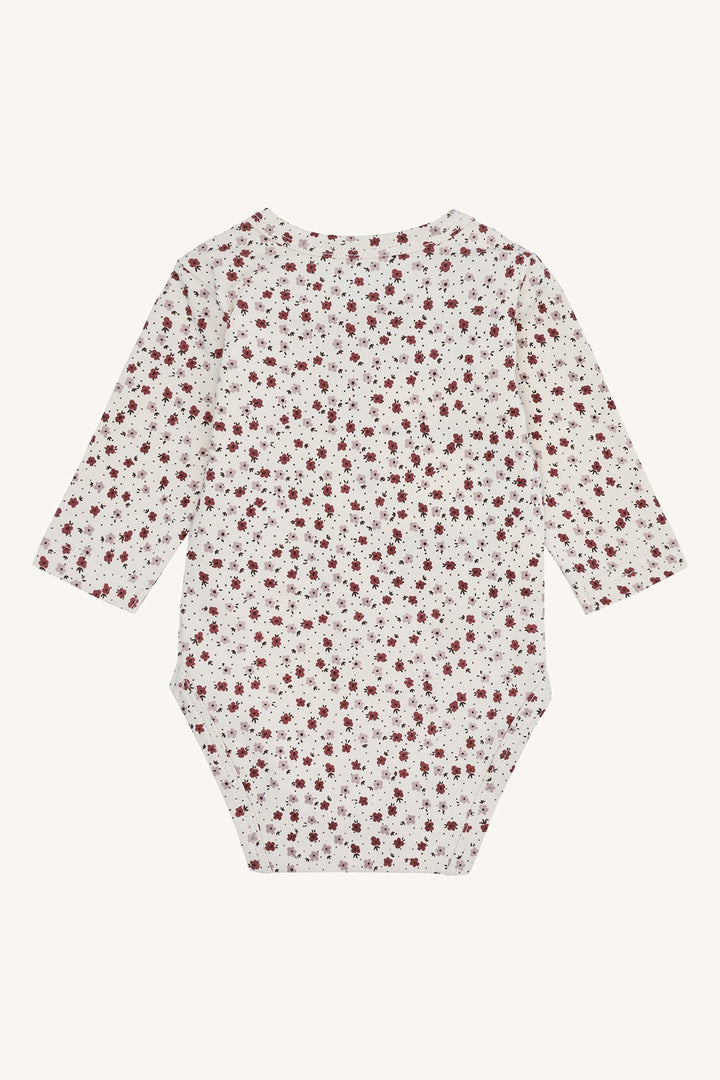 Hust and Claire Bebe Car body med blomstermønster – Gray Morn for barn - Brobrobrille