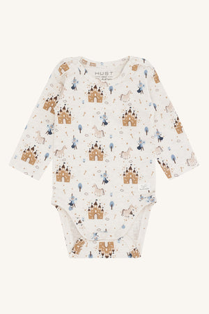 Hust and Claire Bebe Fairy Tale body med eventyrmotiv – Baby Blue for barn - Brobrobrille