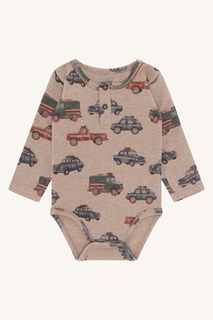 Hust and Claire Billy Body Placket Policecar - Biscuit for barn - Brobrobrille