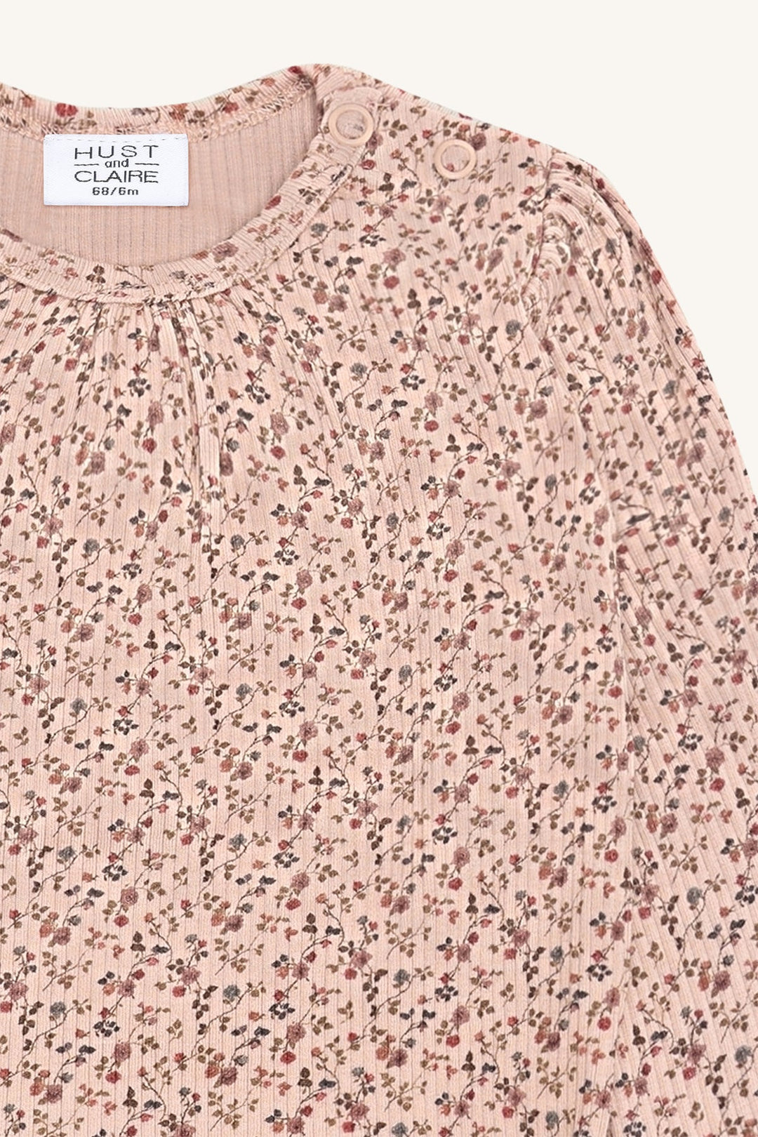 Hust and Claire Bri Body Little Roses - Rugby Tan for barn - Brobrobrille