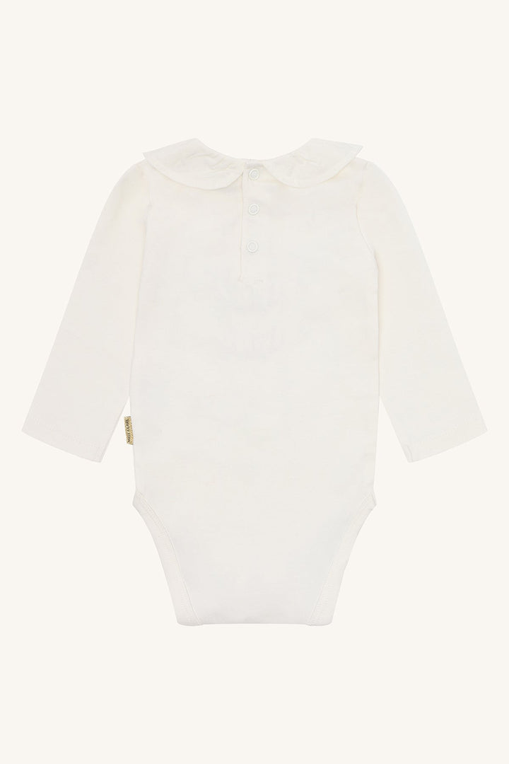 Hust and Claire Britt body med ballongmotiv og krage – Sugar for barn - Brobrobrille