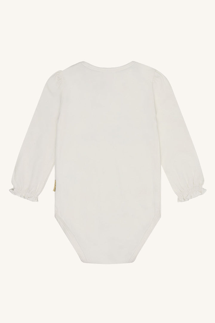 Hust and Claire Britt – Body med kaninmotiv og volangerm – Sugar for barn - Brobrobrille