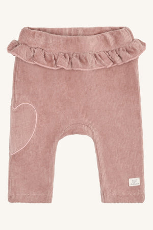 Hust and Claire Gabe Soft Cord Bukse – Adobe Rose for barn - Brobrobrille