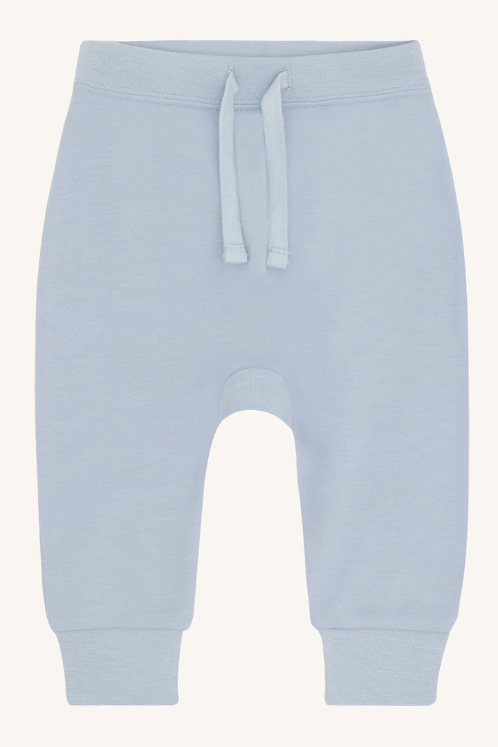 Hust and Claire Gaby ullbukse i ull og bambus - Baby Blue for barn - Brobrobrille