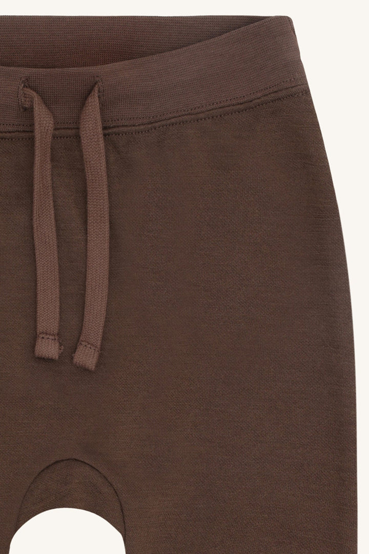 Hust and Claire Gaby ullbukse i ull og bambus – Brown Stone for barn - Brobrobrille