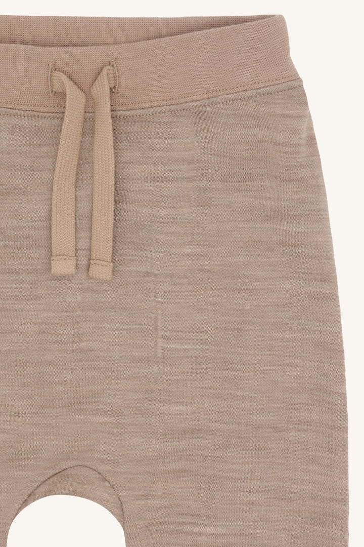 Hust and Claire Gaby – Ullbukse til baby i ull og bambus – Biscuit for barn - Brobrobrille