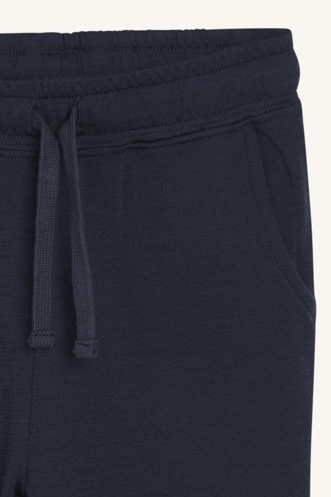 Hust and Claire Galon Joggebukse i ull og bambus – More Navy for barn - Brobrobrille