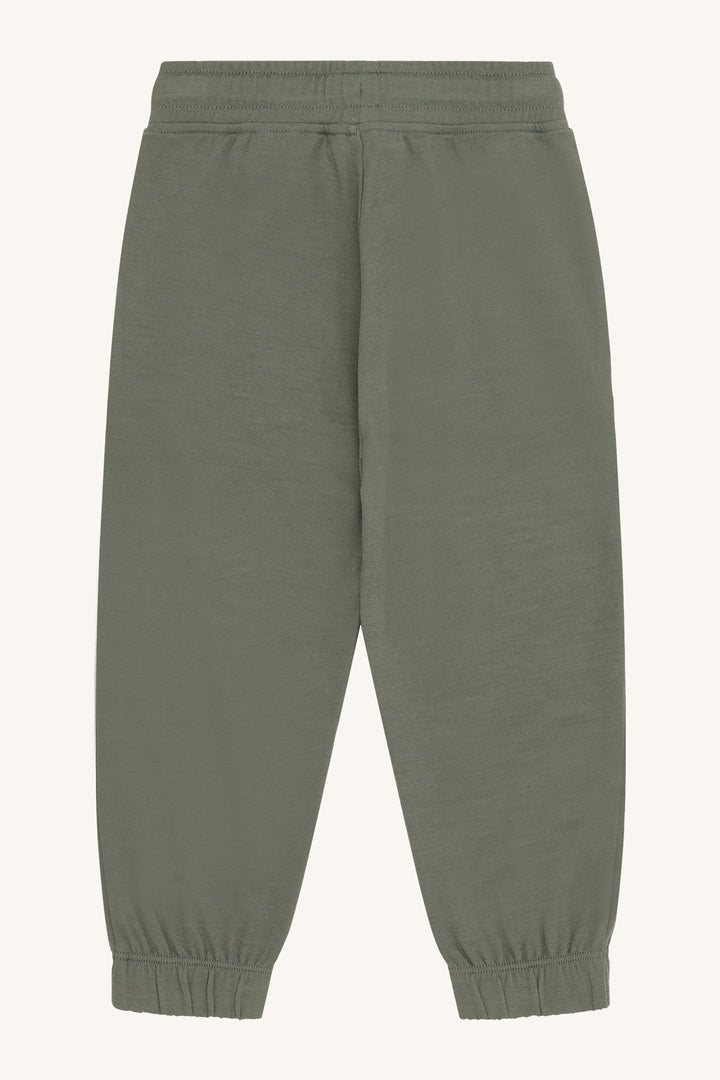 Hust and Claire Galon Joggebukse i ull og bambus – Turtle for barn - Brobrobrille