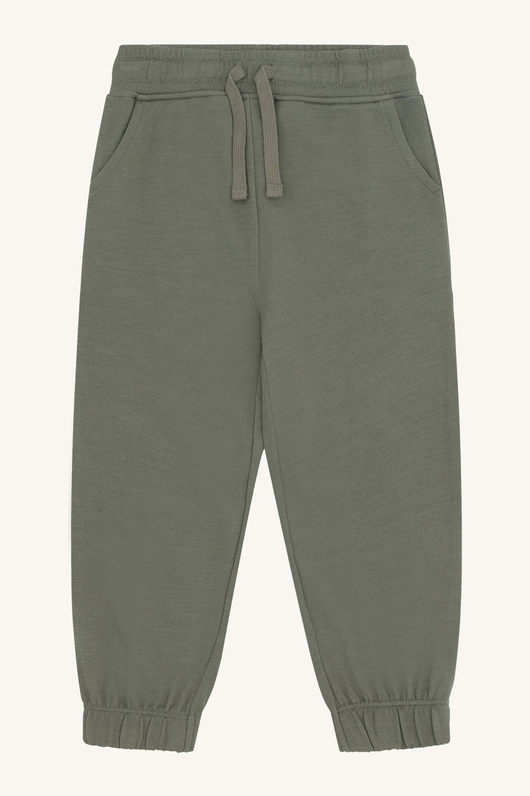 Hust and Claire Galon Joggebukse i ull og bambus – Turtle for barn - Brobrobrille