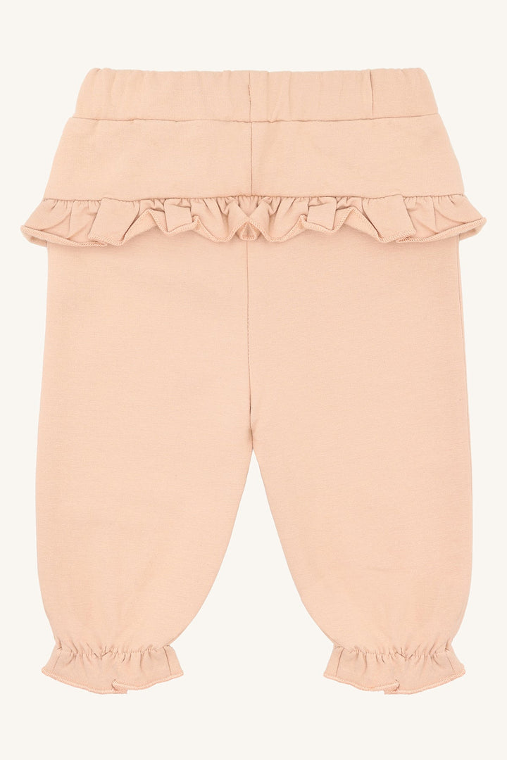 Hust and Claire Genny Bukse Solid Flounce - Rugby Tan for barn - Brobrobrille