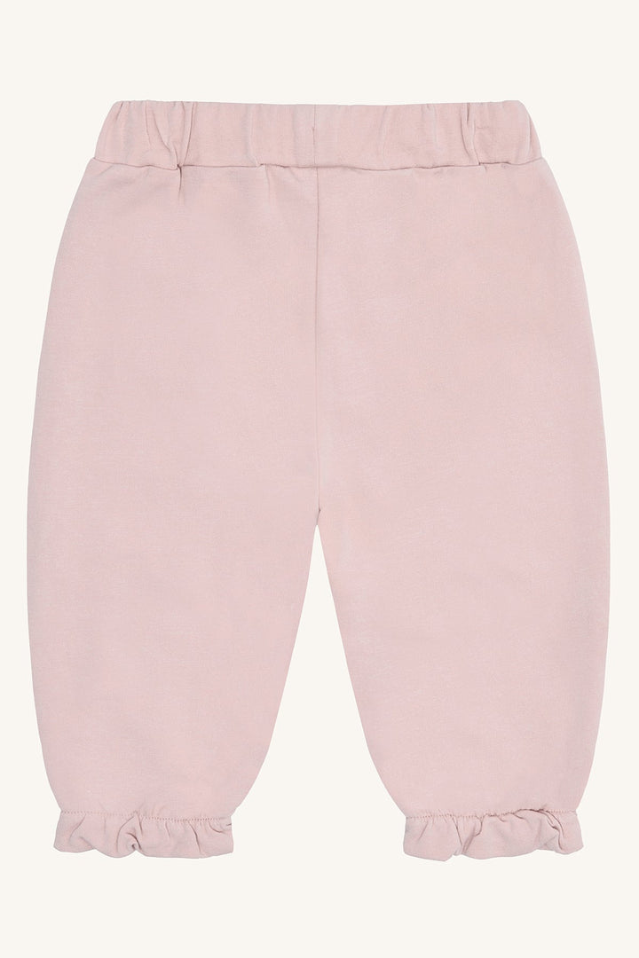 Hust and Claire Genny Fall25 babybukse med sløyfe – Adobe Rose for barn - Brobrobrille