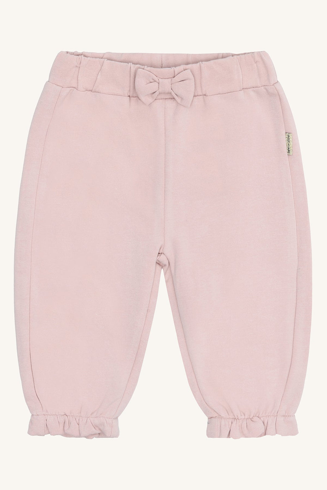 Hust and Claire Genny Fall25 babybukse med sløyfe – Adobe Rose for barn - Brobrobrille