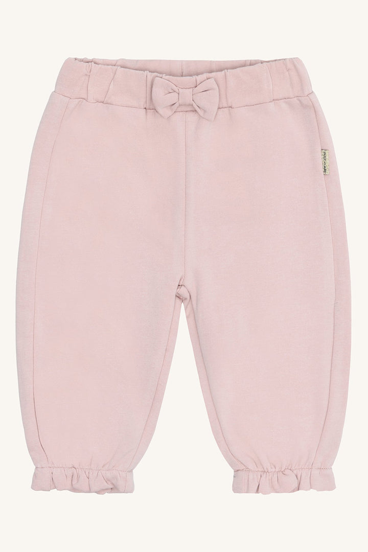 Hust and Claire Genny Fall25 babybukse med sløyfe – Adobe Rose for barn - Brobrobrille