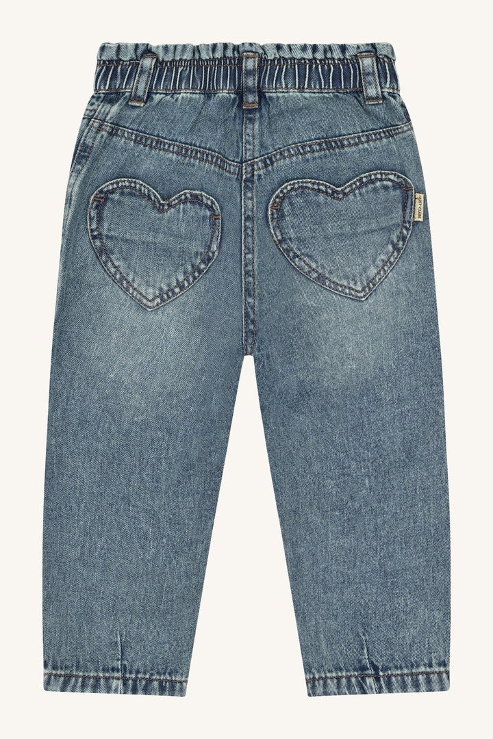 Hust and Claire Jamille Denim Bukse – Blue Denim for barn - Brobrobrille
