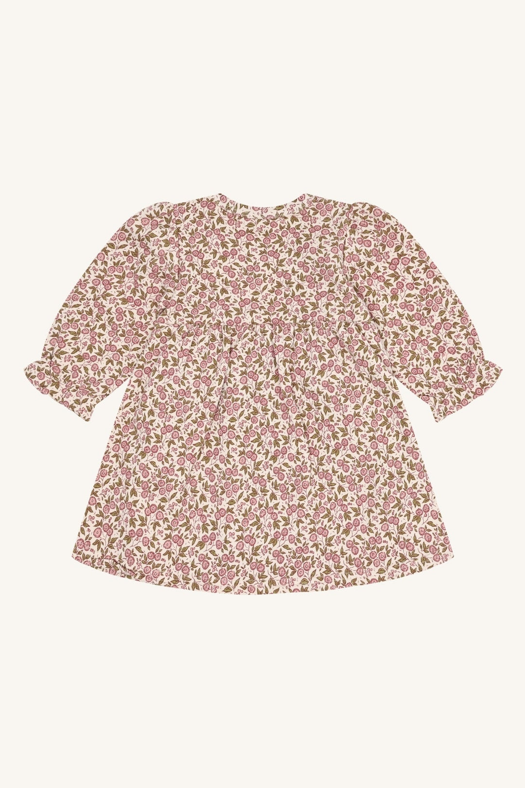 Hust and Claire Kis Flora kjole med blomsterprint – French Oak for barn - Brobrobrille