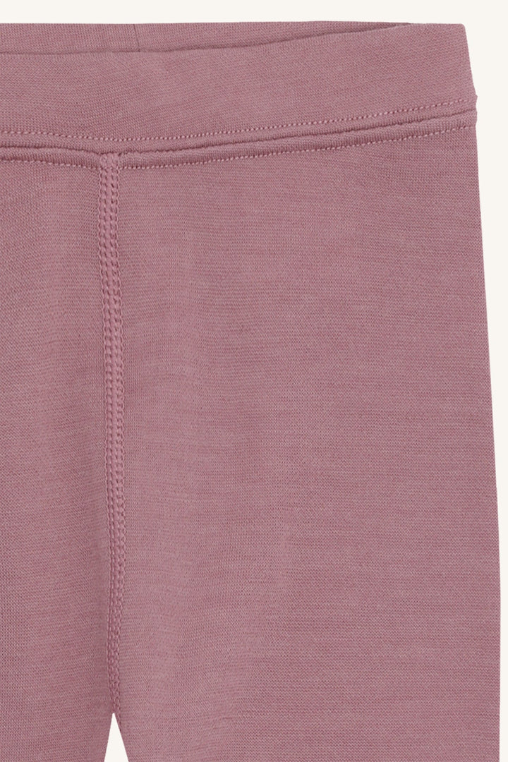 Hust and Claire Laki leggings i ull - bambus – Pale Mauve for barn - Brobrobrille