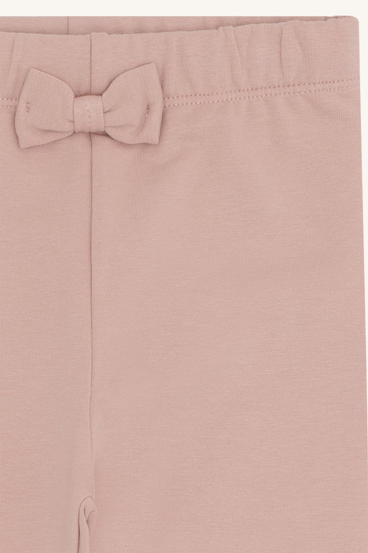 Hust and Claire Lisa leggings med sløyfe – Adobe Rose for barn - Brobrobrille