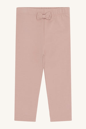 Hust and Claire Lisa leggings med sløyfe – Adobe Rose for barn - Brobrobrille