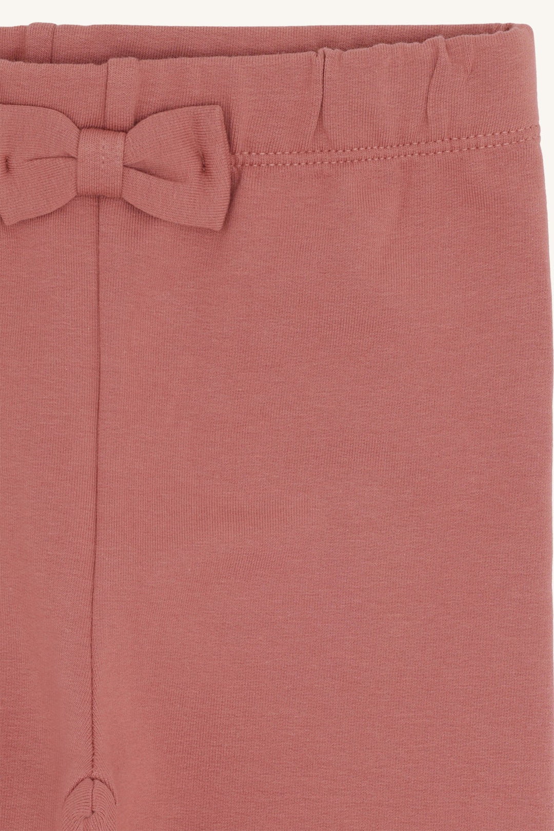 Hust and Claire Lisa leggings med sløyfe – Dry Rose for barn - Brobrobrille