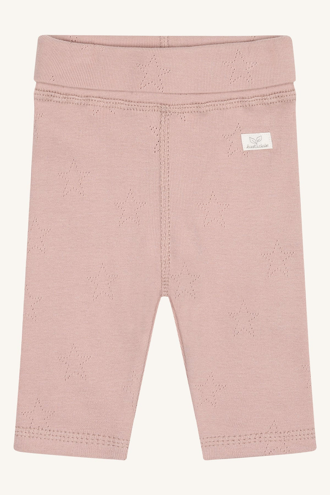Hust and Claire Luca leggings i pointelle med stjerner – Adobe Rose for barn - Brobrobrille