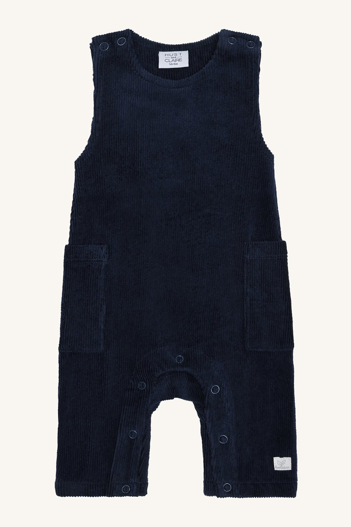 Hust and Claire Mem Soft Cord Overall – More Navy for barn - Brobrobrille