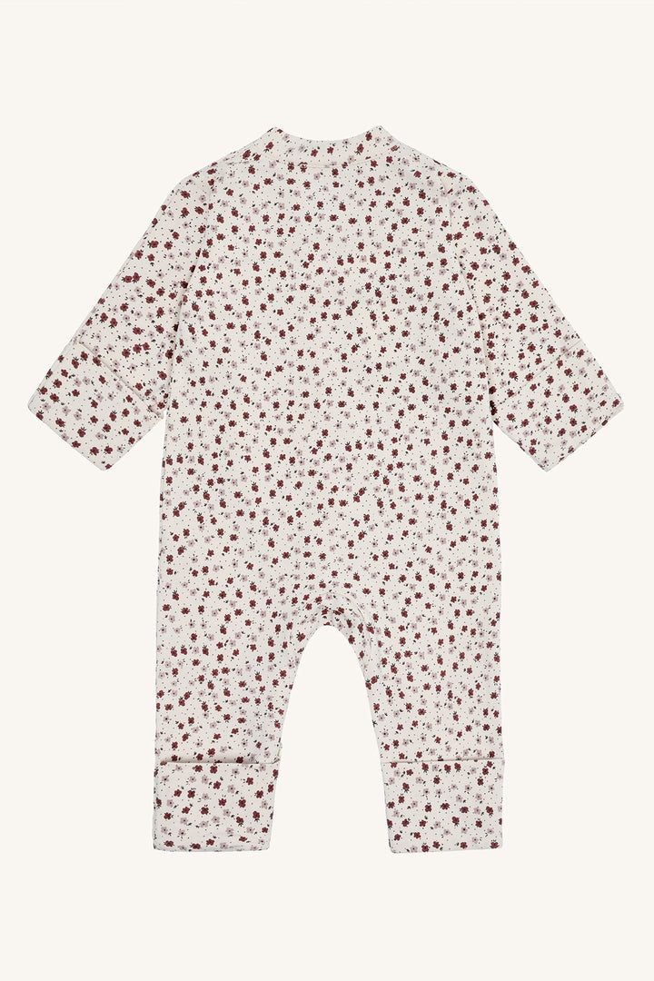 Hust and Claire Mich Car pyjamas med blomstermønster – Gray Morn for barn - Brobrobrille