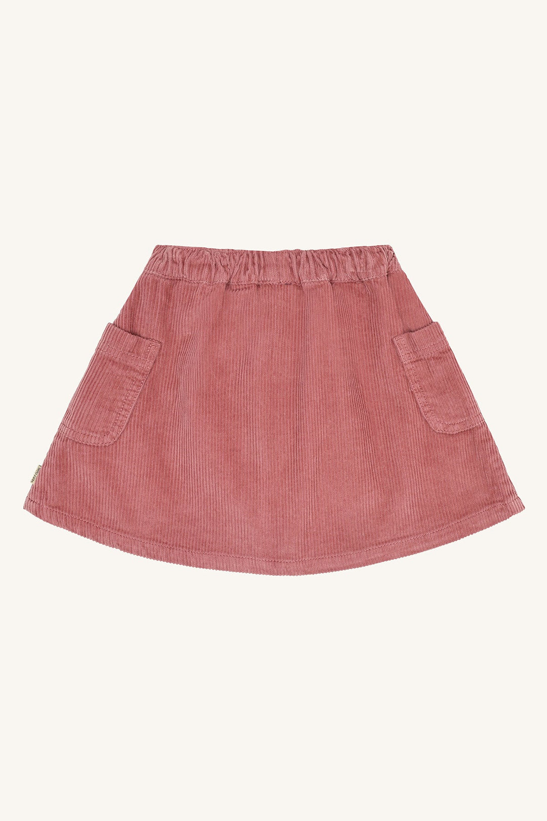 Hust and Claire Nanna cordfløyelsskjørt – Dry Rose for barn - Brobrobrille