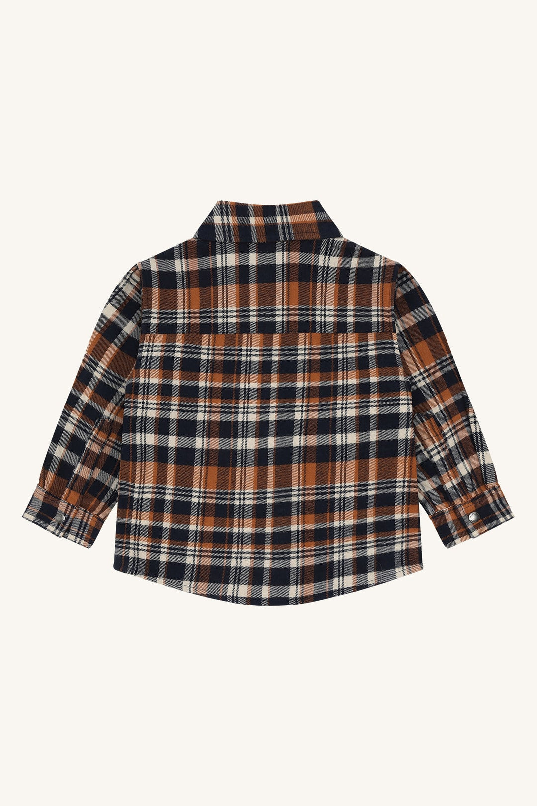 Hust and Claire Ravn Skjorte Urban Check – More Navy for barn - Brobrobrille