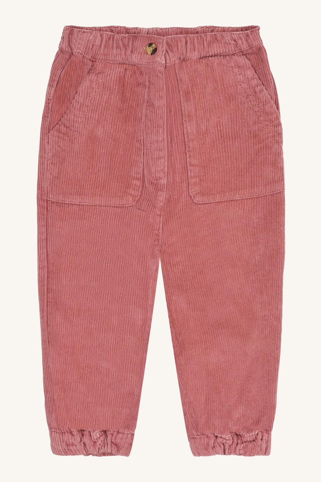 Hust and Claire Tammy Cordfløyelsbukse – Dry Rose for barn - Brobrobrille