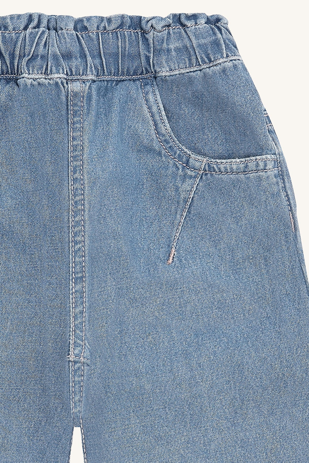 Hust and Claire Theresa Denim med Nagler – Blue Denim for barn - Brobrobrille