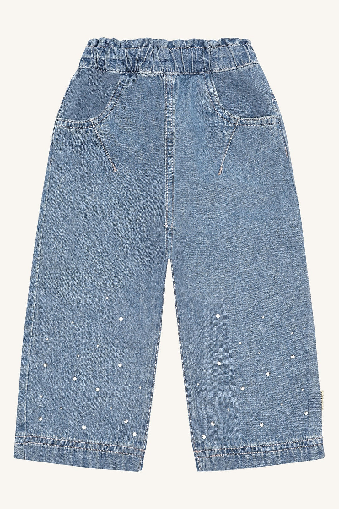 Hust and Claire Theresa Denim med Nagler – Blue Denim for barn - Brobrobrille