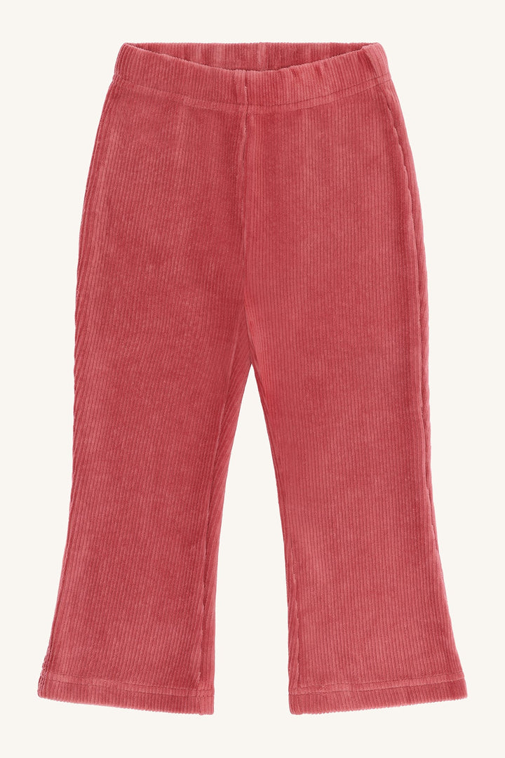 Hust and Claire Thilde Bukse Ottoman Velour – Dry Rose for barn - Brobrobrille