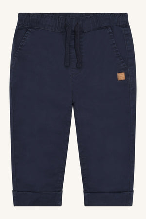 Hust and Claire Trevor Twill Bukse – More Navy for barn - Brobrobrille