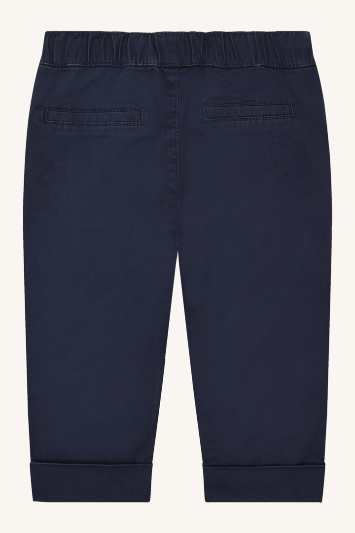 Hust and Claire Trevor Twill Bukse – More Navy for barn - Brobrobrille