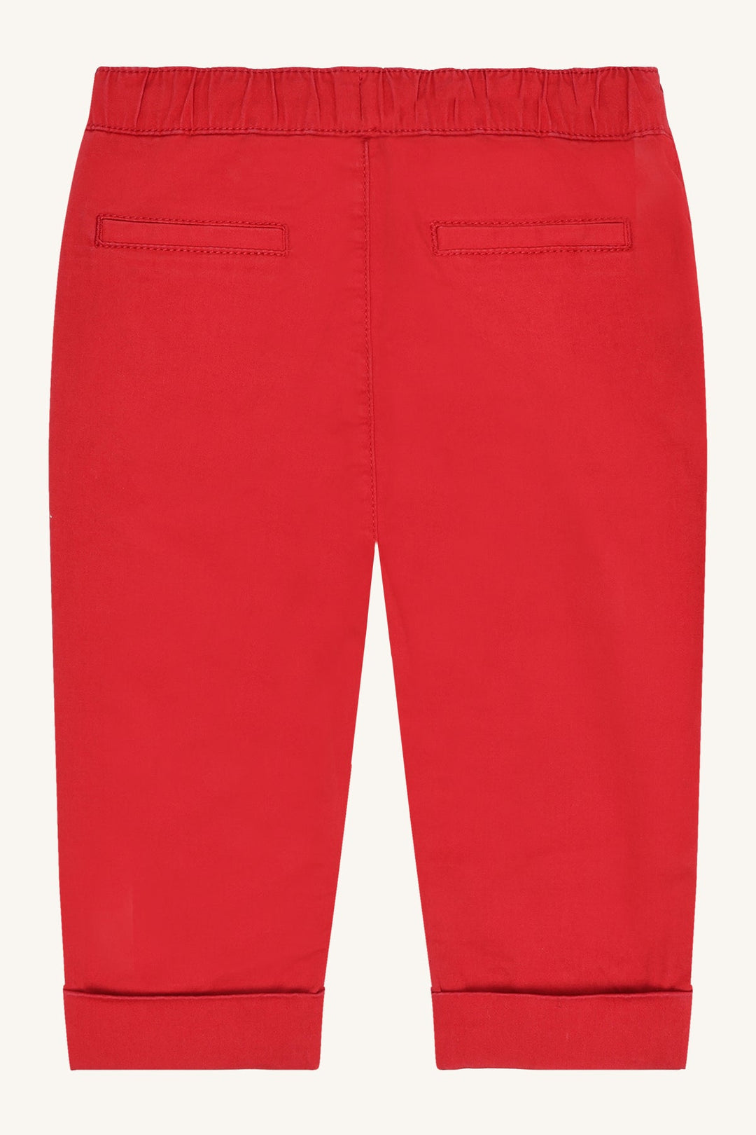 Hust and Claire Trevor Twill Bukse – Warm Red for barn - Brobrobrille