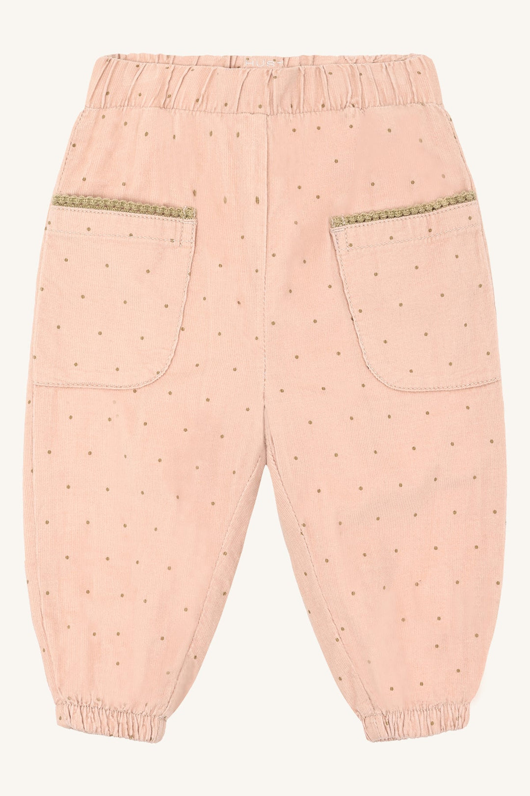 Hust and Claire Trine Bukse Dotty - Rugby Tan for barn - Brobrobrille