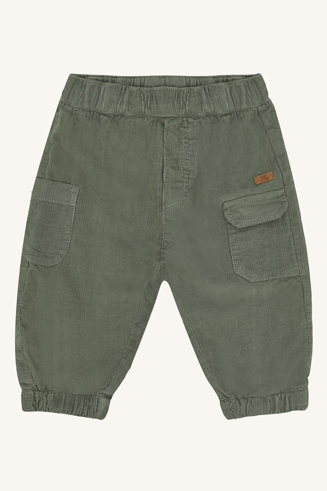 Hust and Claire Tue – Cordfløyelsbukse med lommer – Turtle for barn - Brobrobrille