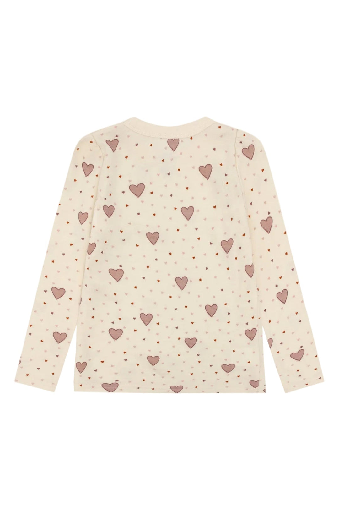 Hust &amp; Claire Abba Hearts Ulltrøye - Off White for barn - Brobrobrille