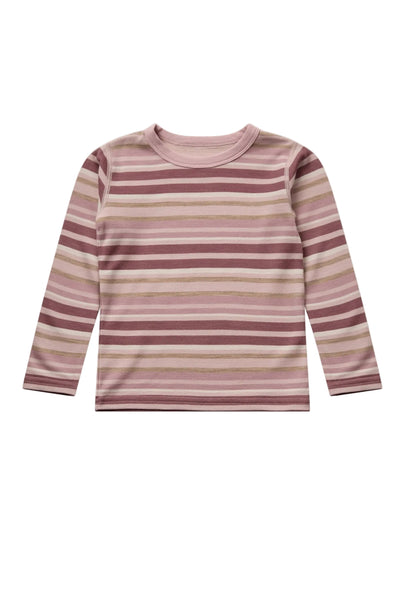 Hust & Claire Abba Multi Ulltrøye - Dusty Rose for barn - Brobrobrille