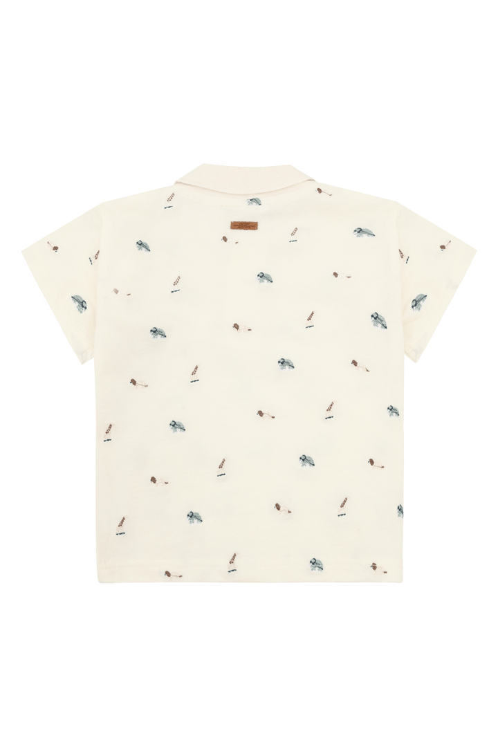 Hust & Claire Adrian Animal T - skjorte - Snow White for barn - Brobrobrille