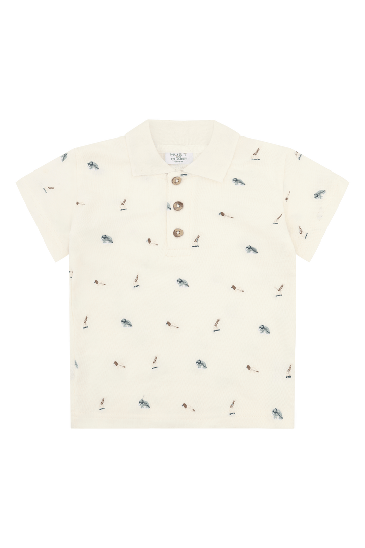 Hust & Claire Adrian Animal T - skjorte - Snow White for barn - Brobrobrille