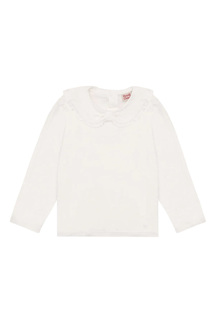 Hust &amp; Claire Alma Big Collar langermet T-skjorte - Sugar for barn - Brobrobrille