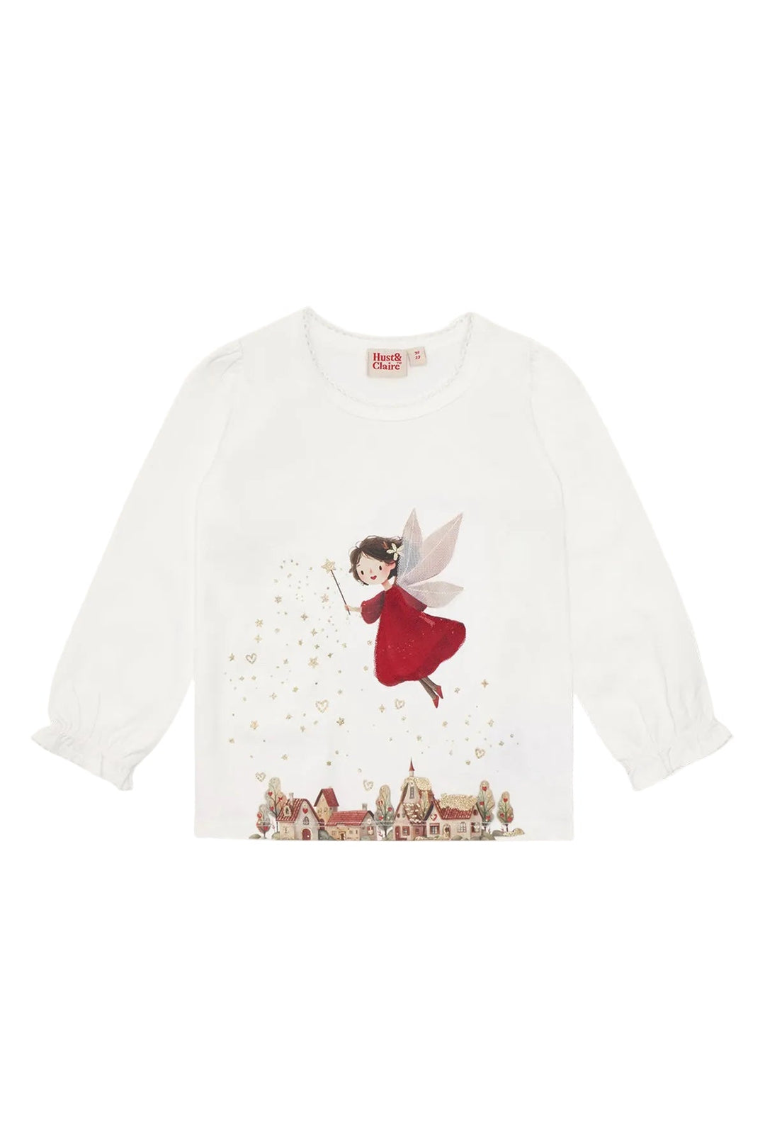 Hust &amp; Claire Alma Fairy langermet T-skjorte - Sugar for barn - Brobrobrille