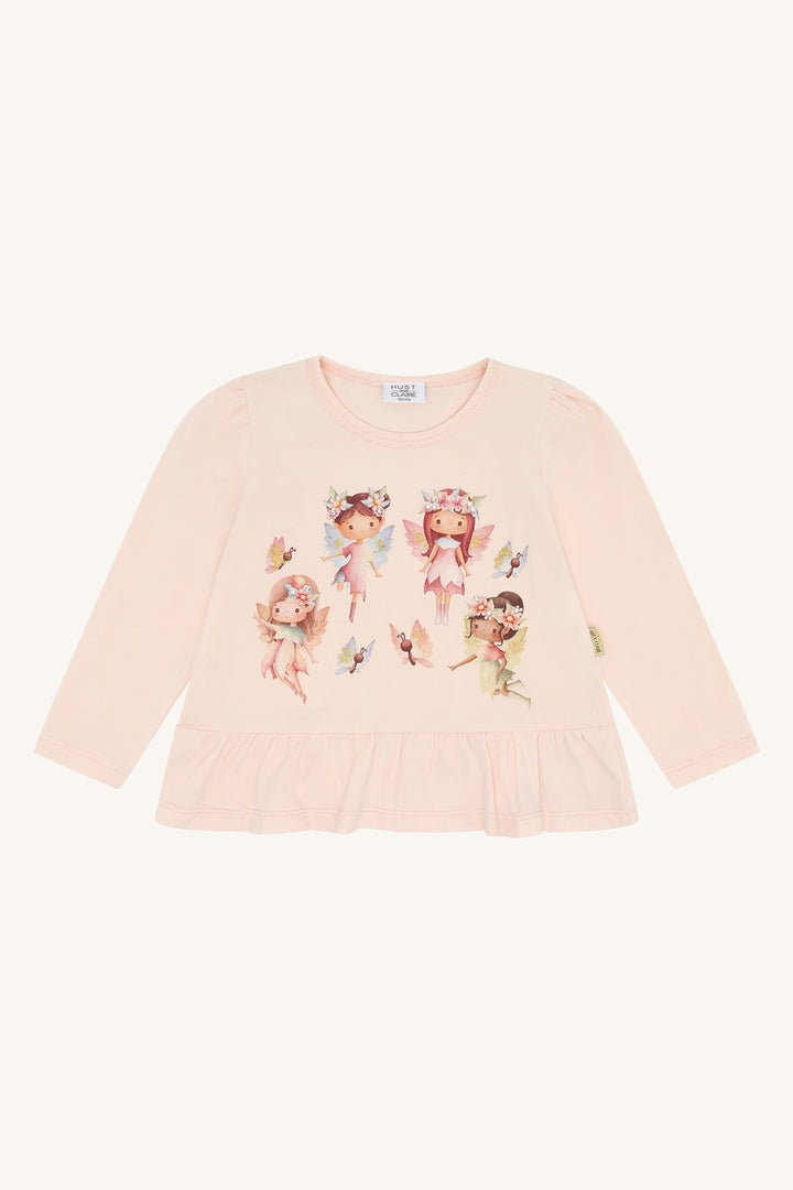 Hust & Claire Alma Spring Fairies Langermet t - skjorte – Quartz for barn - Brobrobrille