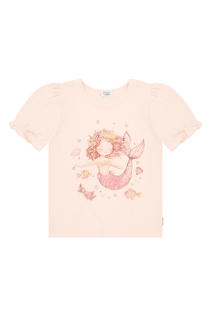 Hust & Claire Alma T - skjorte - Mermaid Quartz for barn - Brobrobrille