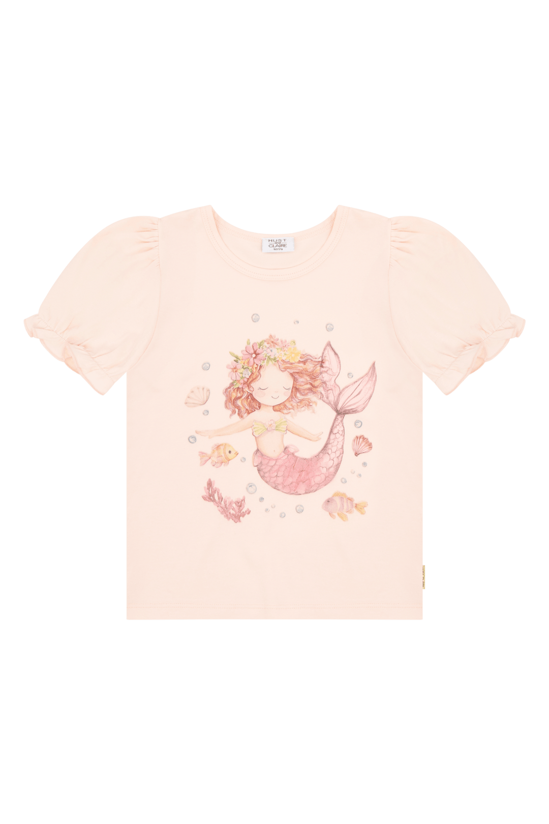 Hust & Claire Alma T - skjorte - Mermaid Quartz for barn - Brobrobrille
