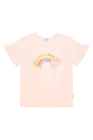 Hust & Claire Alma T - skjorte - Rainbow Quartz for barn - Brobrobrille