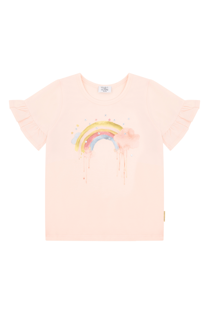 Hust & Claire Alma T - skjorte - Rainbow Quartz for barn - Brobrobrille