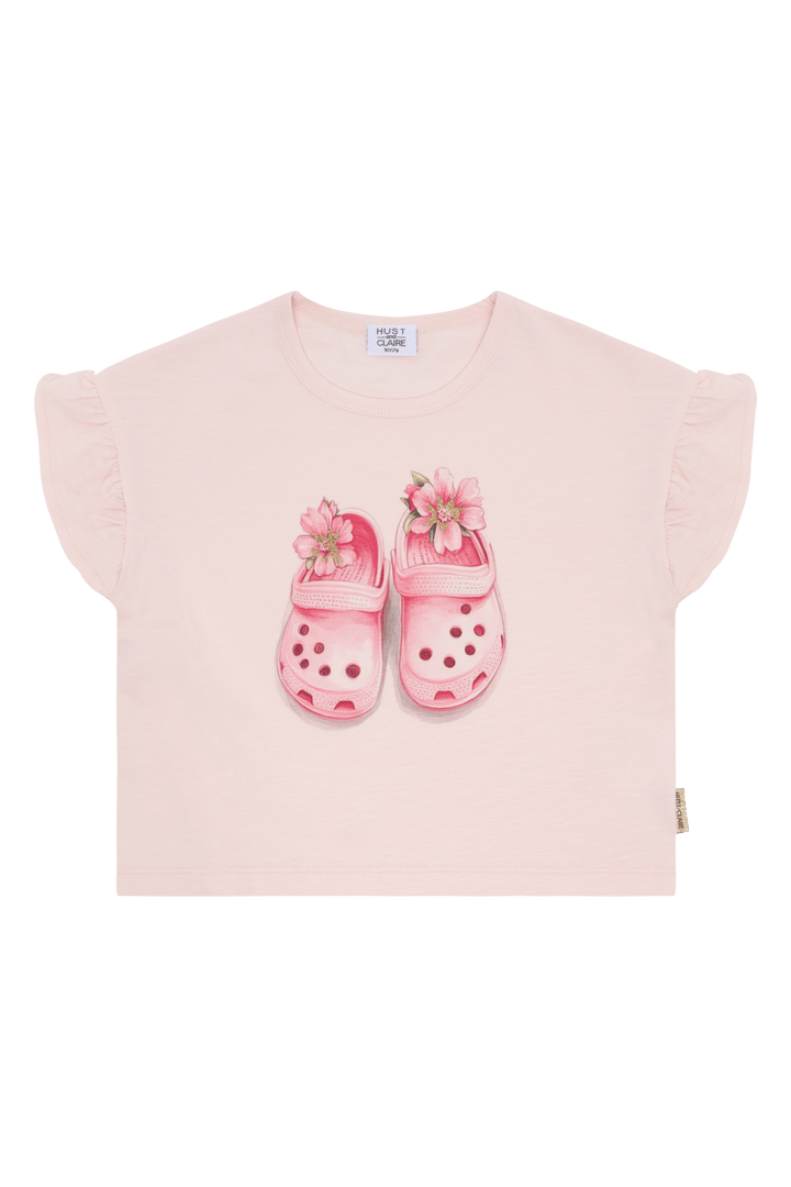 Hust & Claire Alma T - skjorte - Sandals Quartz for barn - Brobrobrille