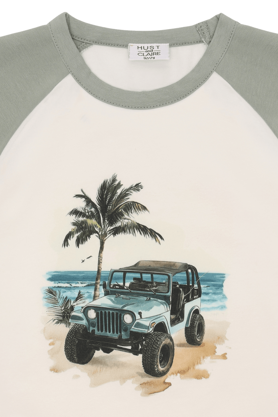 Hust & Claire Anton Jeep T - skjorte - Iceberg for barn - Brobrobrille